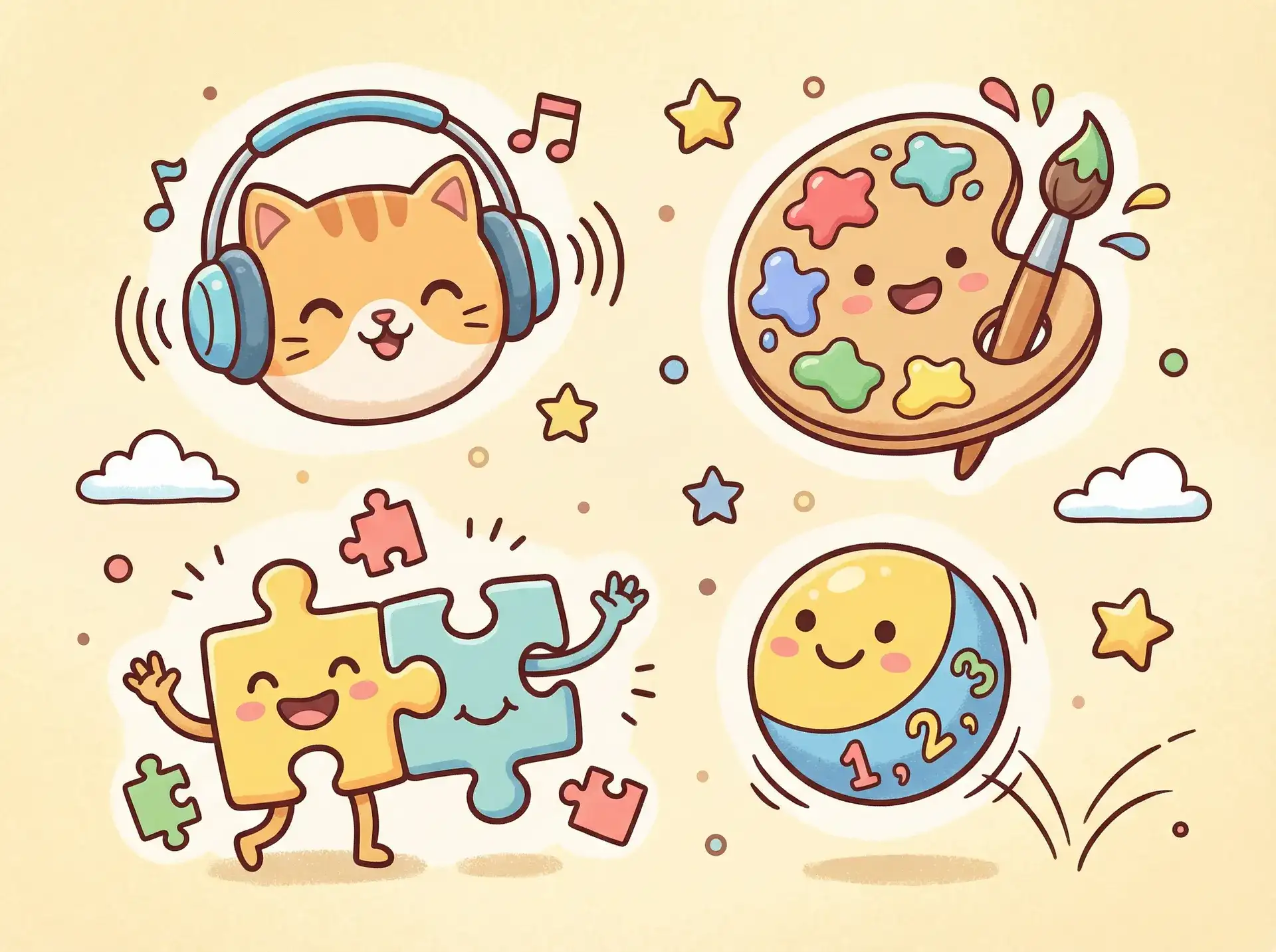 小朋友的手工作品 - 色情动漫 益智创作